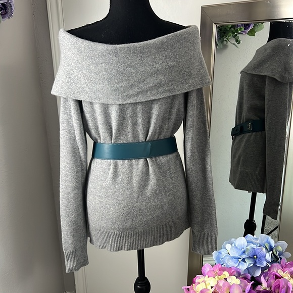 Antonio Melani M Sweater Cashimere Color Grey - Picture 7 of 13